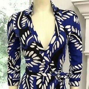 *Rare* Diane Von Furstenberg New Jeanne Two dress